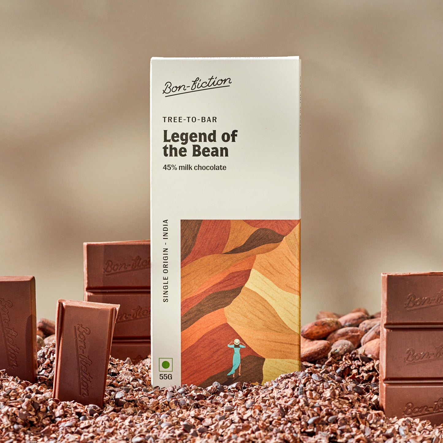 Legend Of The Bean - 45% Milk Chocolate - Pack of 3