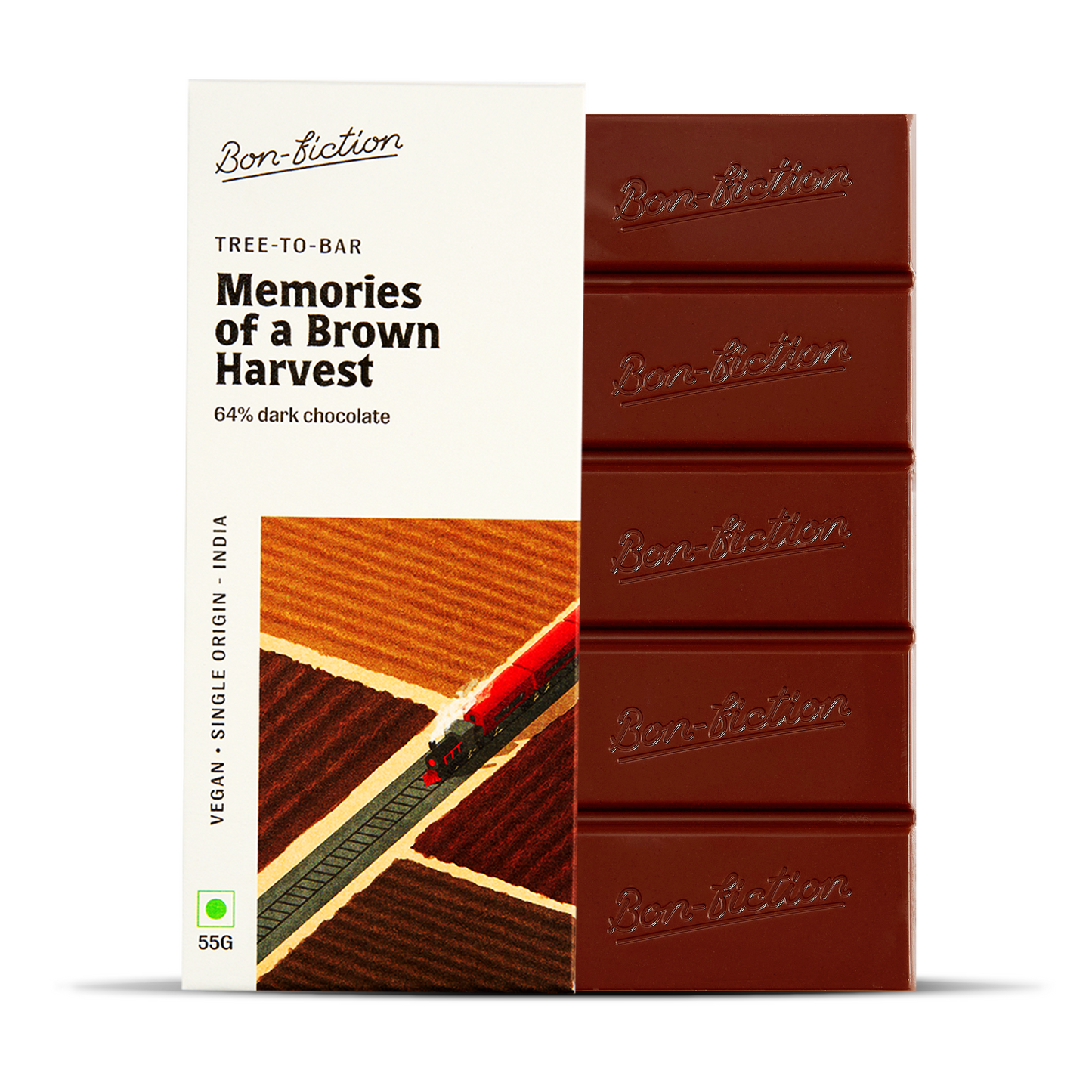 Memories Of A Brown Harvest - 64% Dark Chocolate - Pack of 3