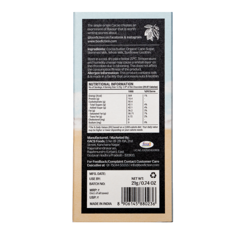 The White Paradox - 35.2% White Chocolate - Mini