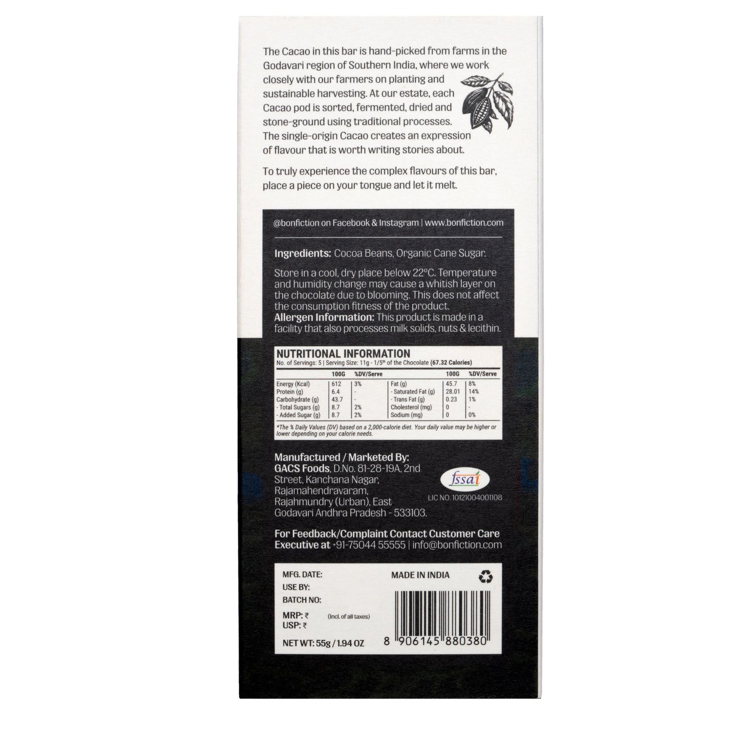 Order of the Dark Roast- 91% Dark Chocolate