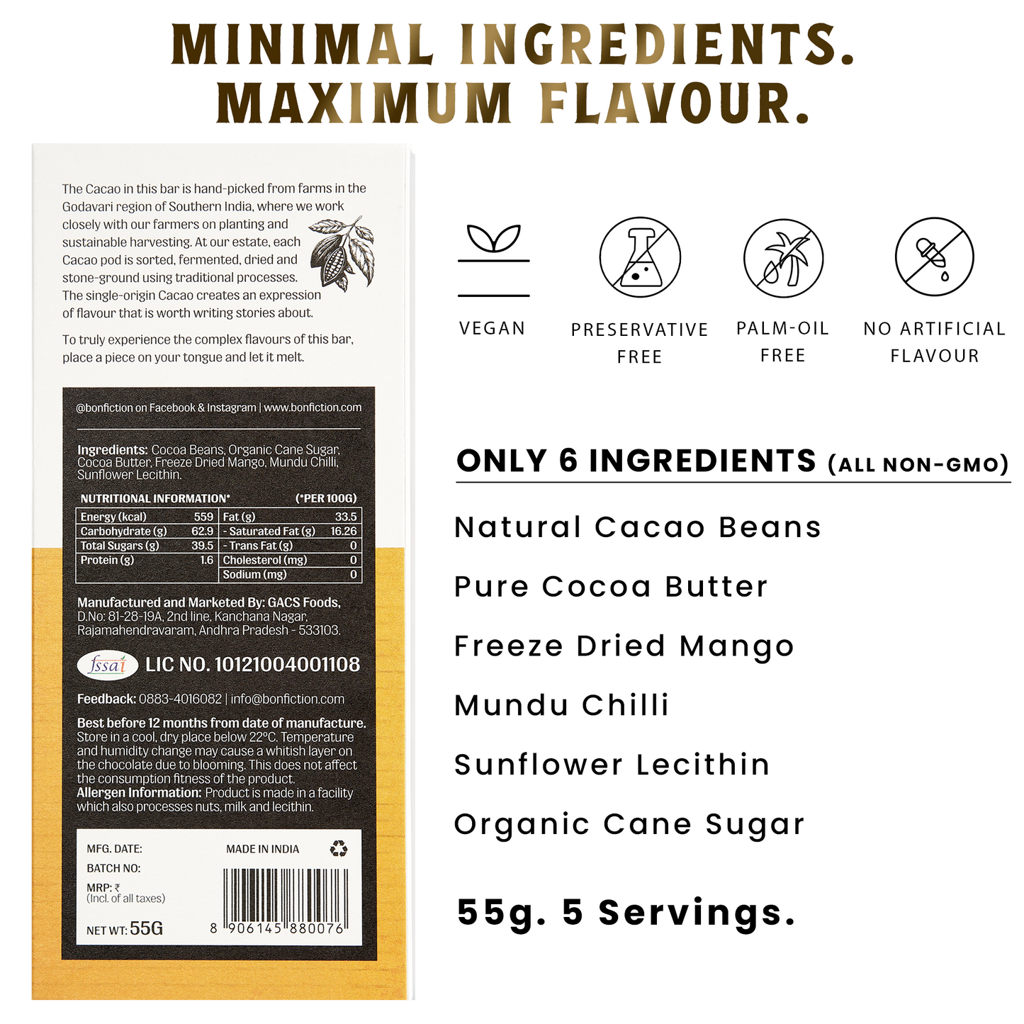 Dark Milk & Dark Chocolate Combo - Pack of 4