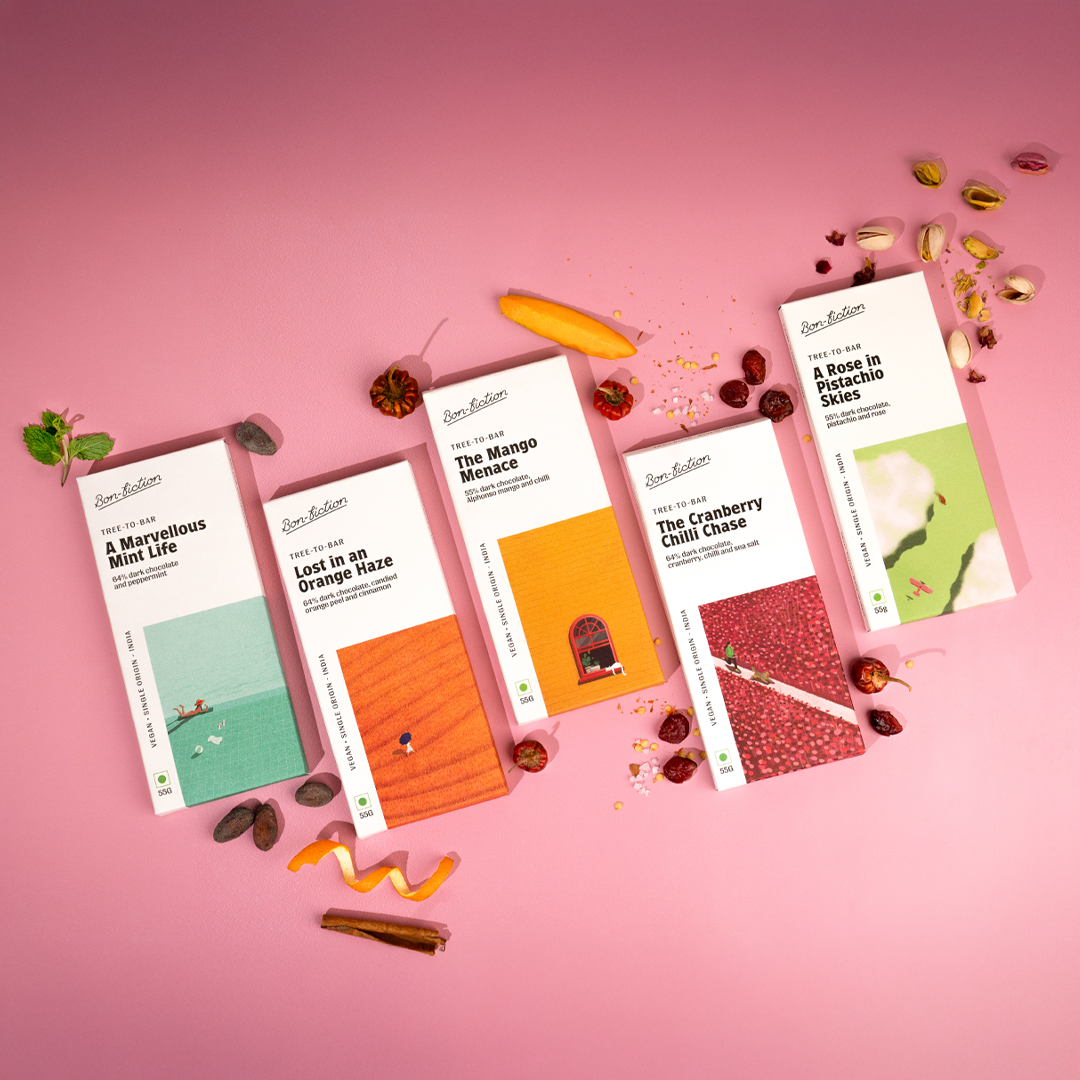 Six Assorted chocolate bar pack