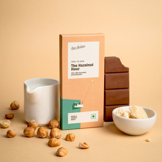 The Hazelnut Hour - 45% Milk Hazelnut Chocolate - Mini
