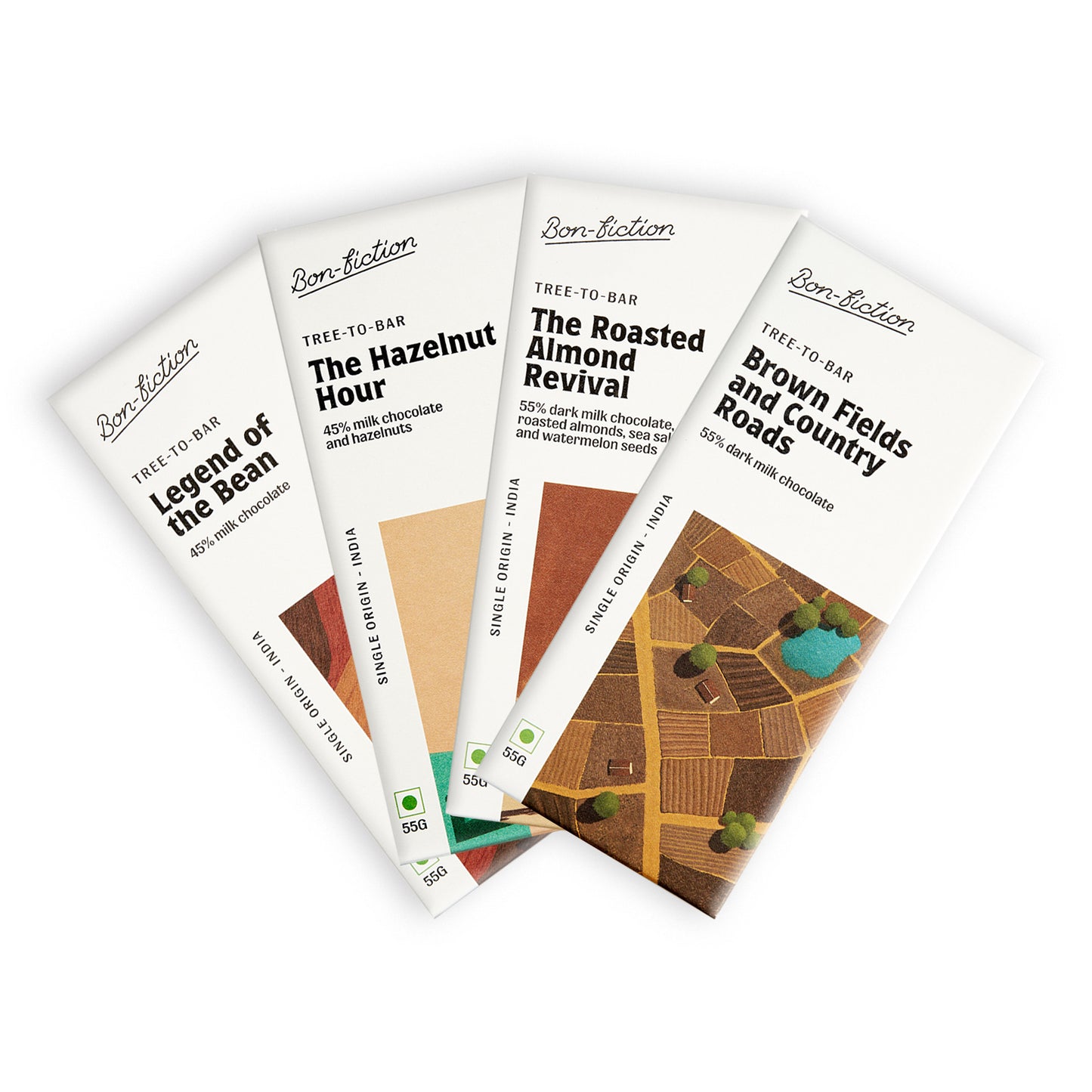 Milk & Dark Milk Chocolate Combo 1 - Pack of 4
