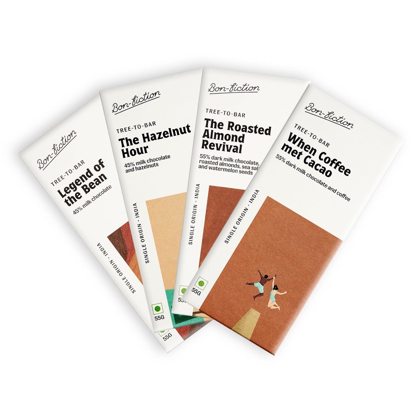 Milk & Dark Milk Chocolate Combo 2 - Pack of 4