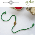 Green Beaded Rakhi