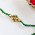 Green Beaded Rakhi