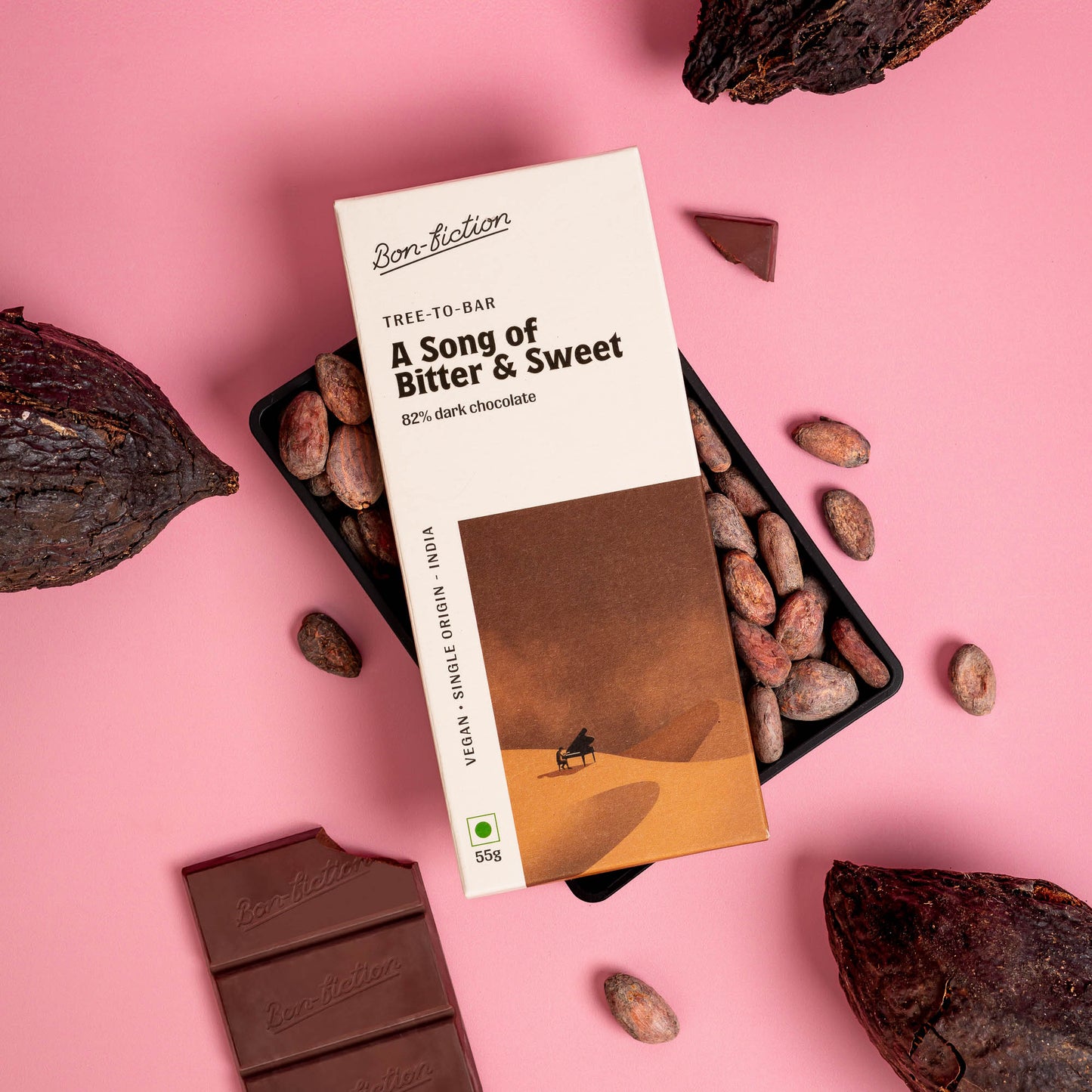 A Song of Bitter and Sweet - 82% Dark Chocolate