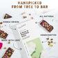 A Rose In Pistachio Skies - 55% Dark Rose Pistachio Chocolate - Pack of 3