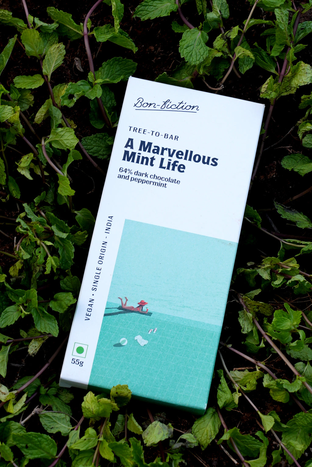 A Marvellous  Mint Life - 64% Dark  Peppermint Chocolate
