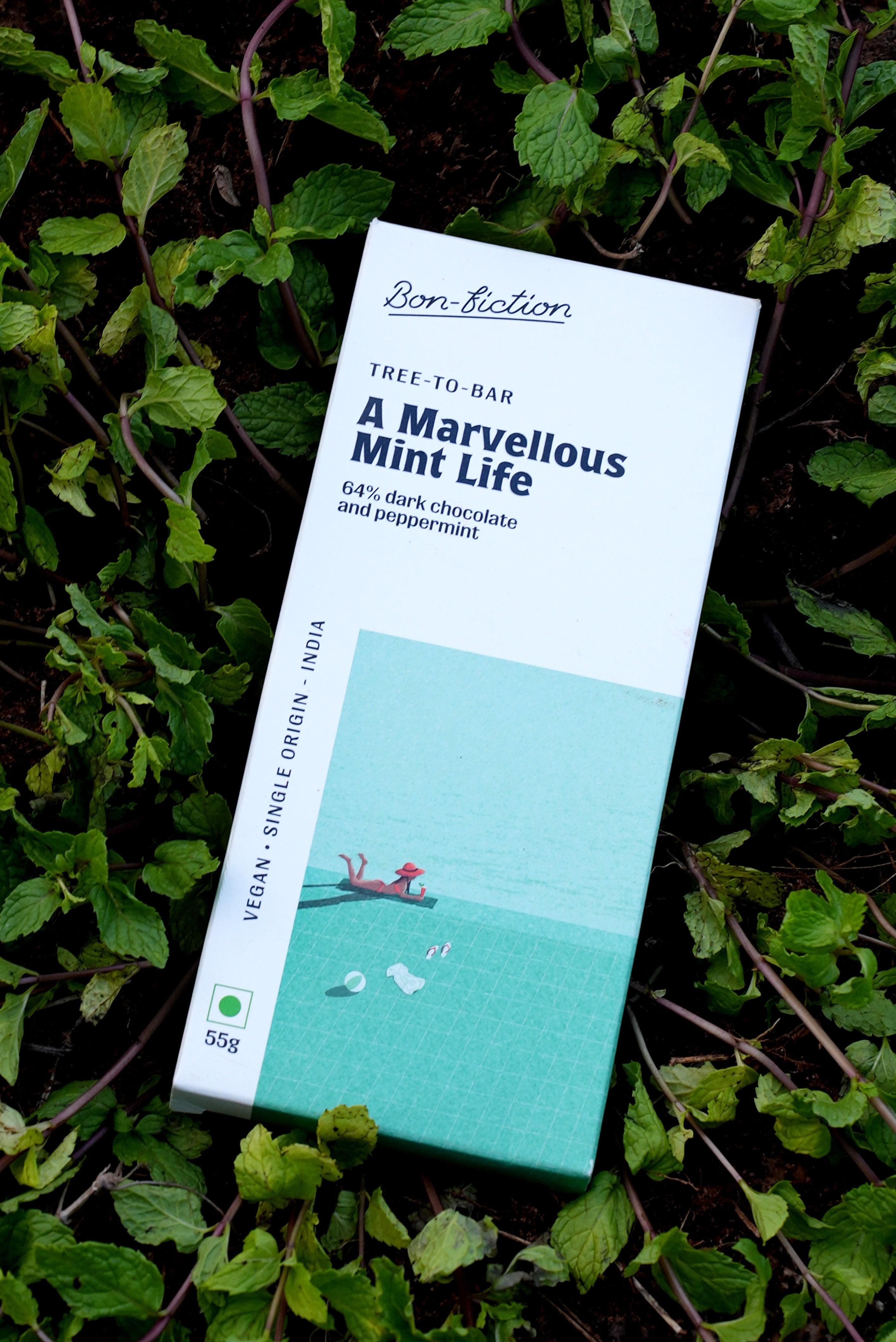 A Marvellous  Mint Life - 64% Dark  Peppermint Chocolate