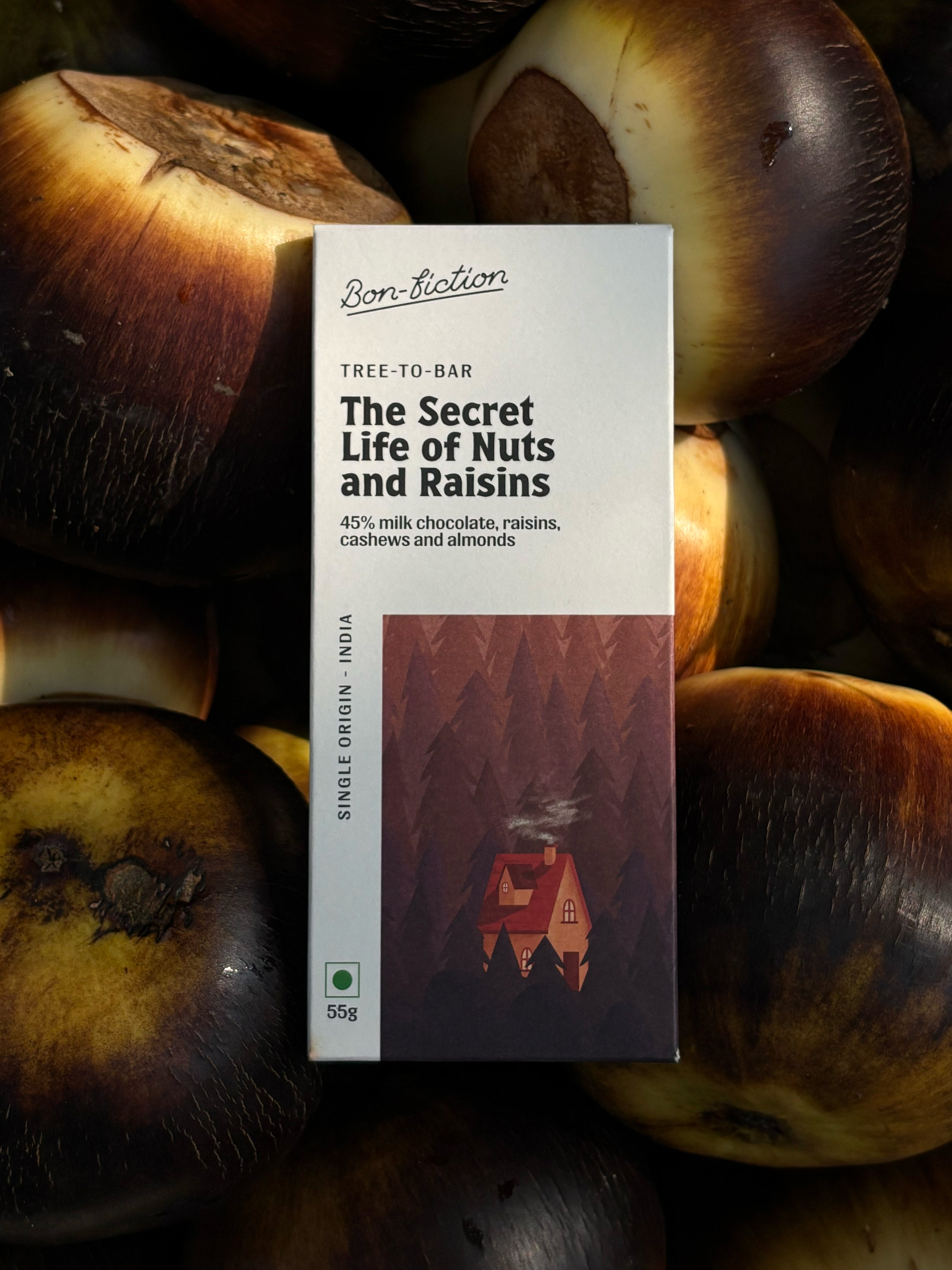 The Secret Life of Nuts and Raisins - 45% Milk Fruit & Nut Chocolate