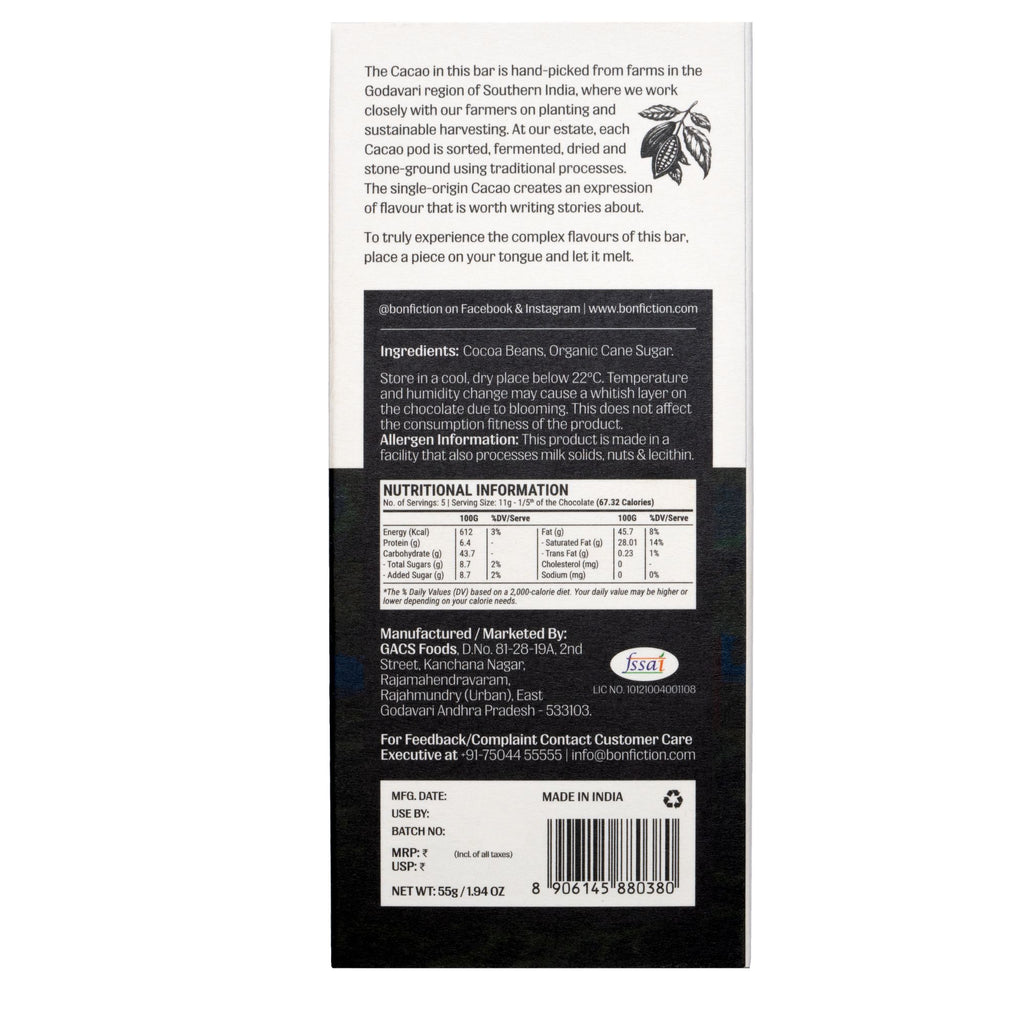 Order of the Dark Roast- 91% Dark Chocolate