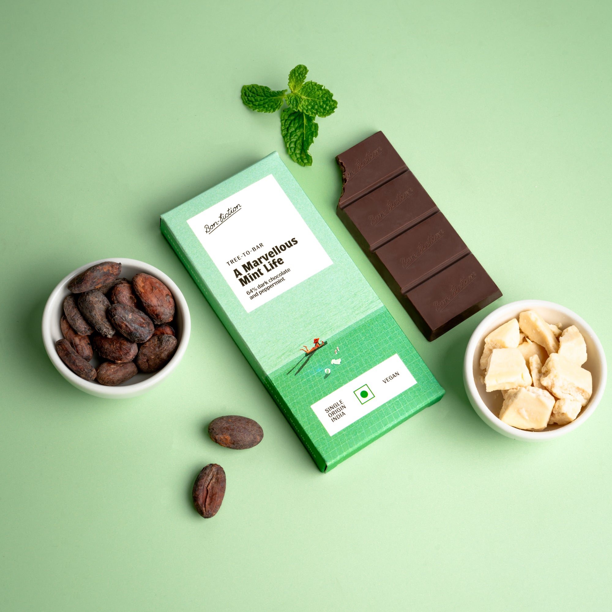 A Marvellous Mint Life - 64% Dark Peppermint Chocolate - Mini's