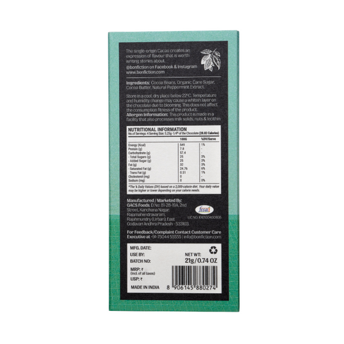 A Marvellous Mint Life - 64% Dark Peppermint Chocolate - Mini's