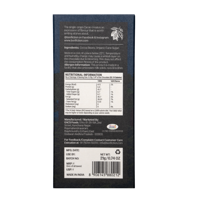 Order of The Dark Roast- 91% Dark Chocolate - Mini