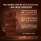 The Secret Life of Nuts and Raisins - 45% Milk Fruit & Nut Chocolate